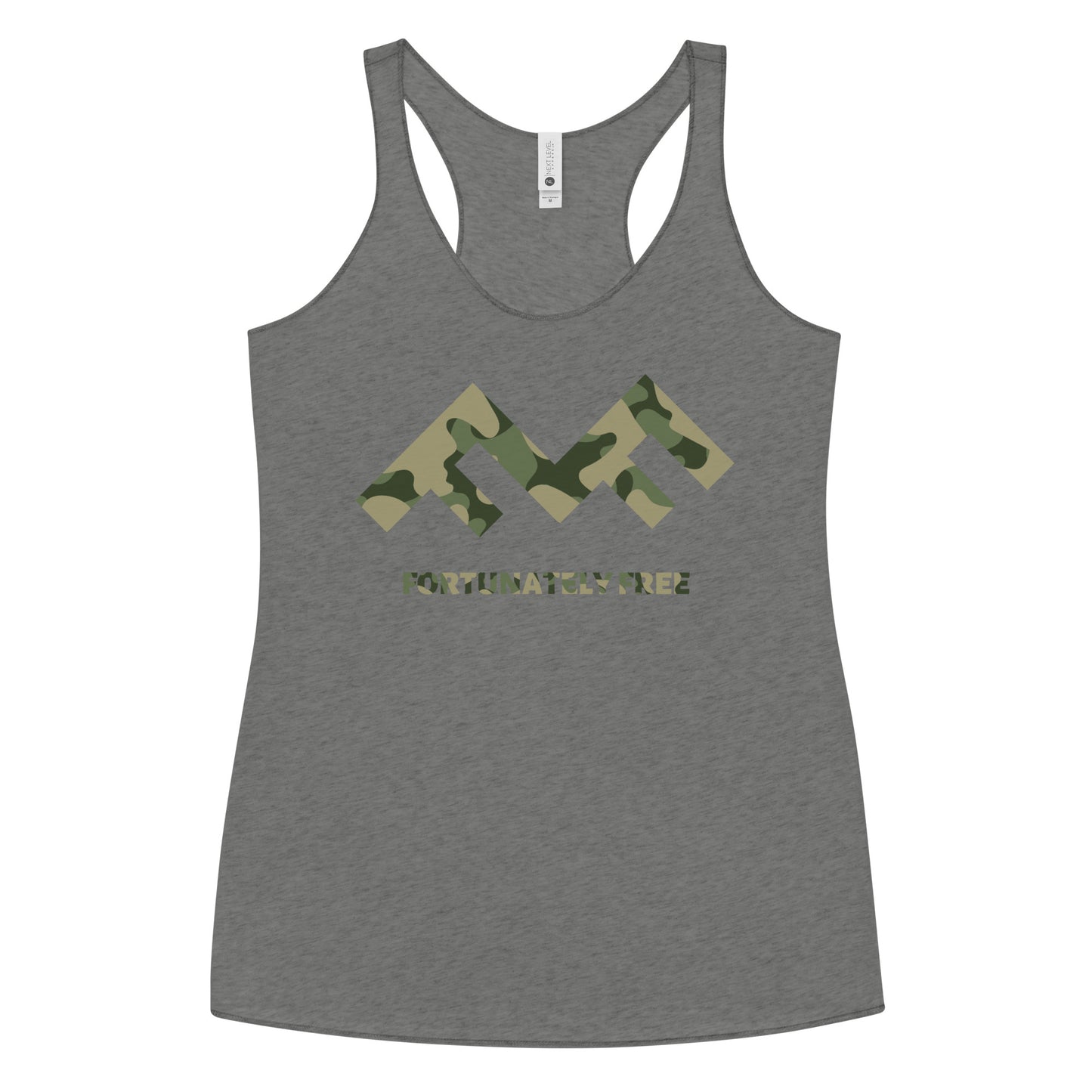 WOMENS CAMO FF RACERBACK TANK