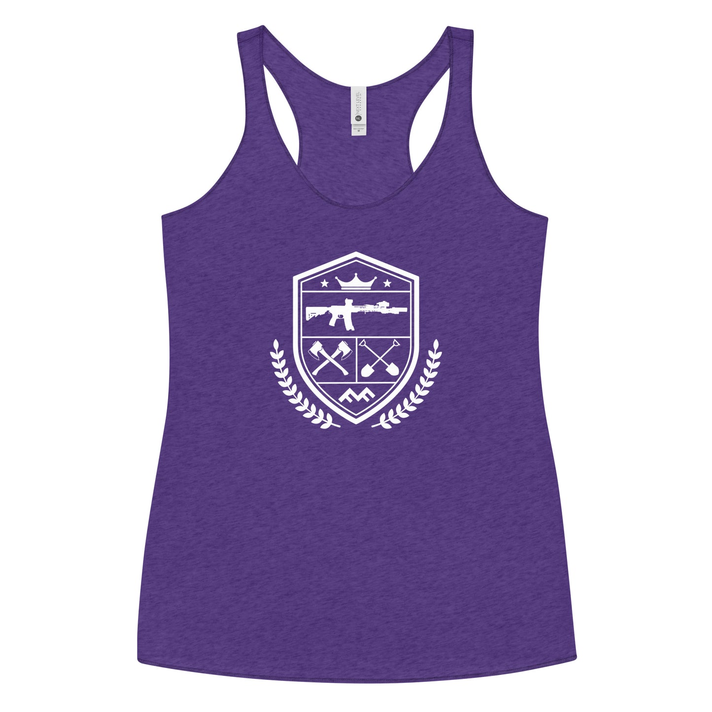 WOMENS COAT OF ARMS RACERBACK TANK