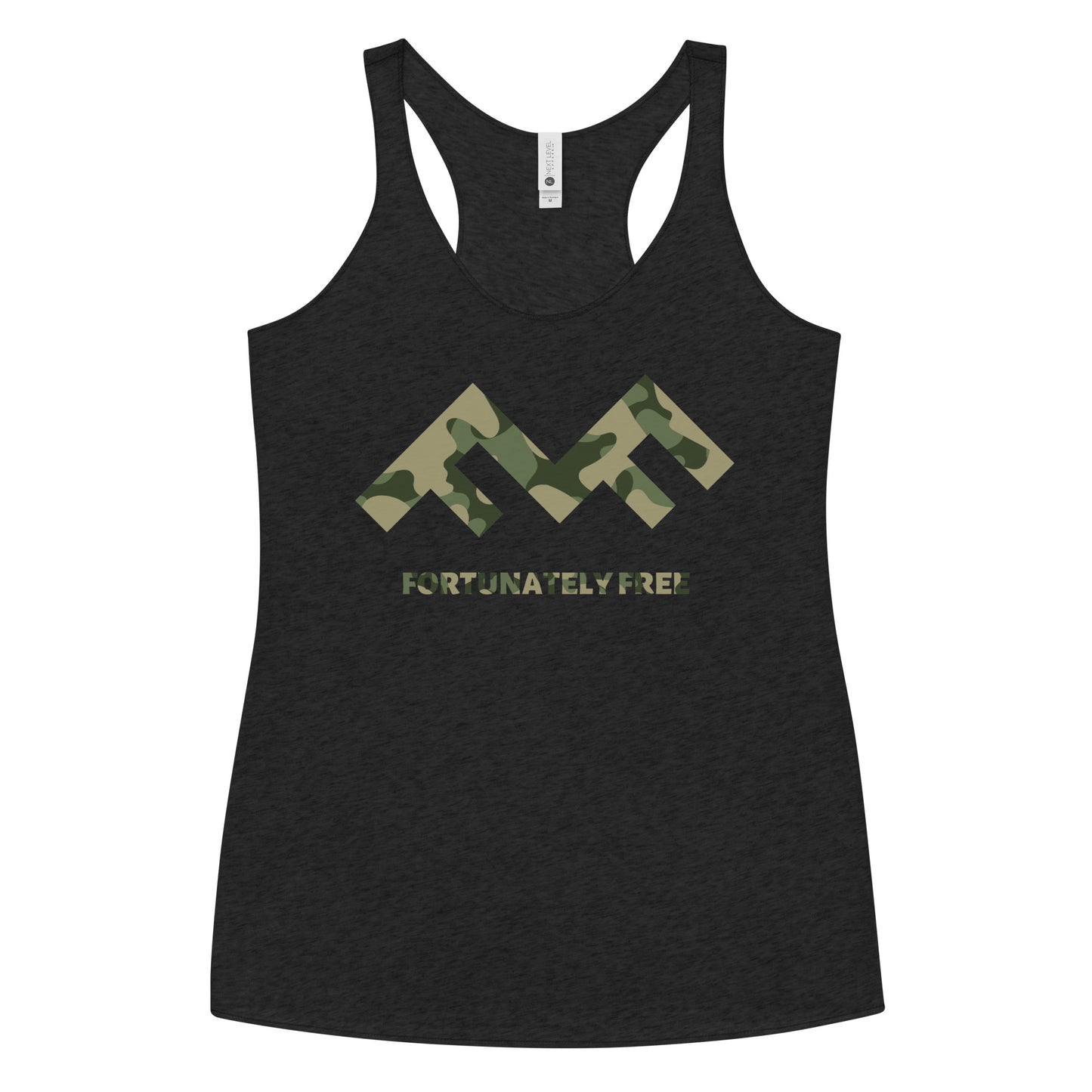 WOMENS CAMO FF RACERBACK TANK