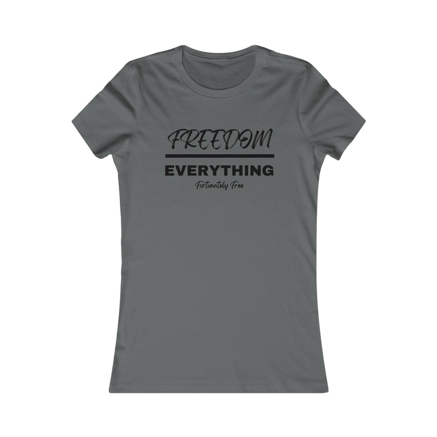 WOMENS FREEDOM OVER EVERYTHING TEE