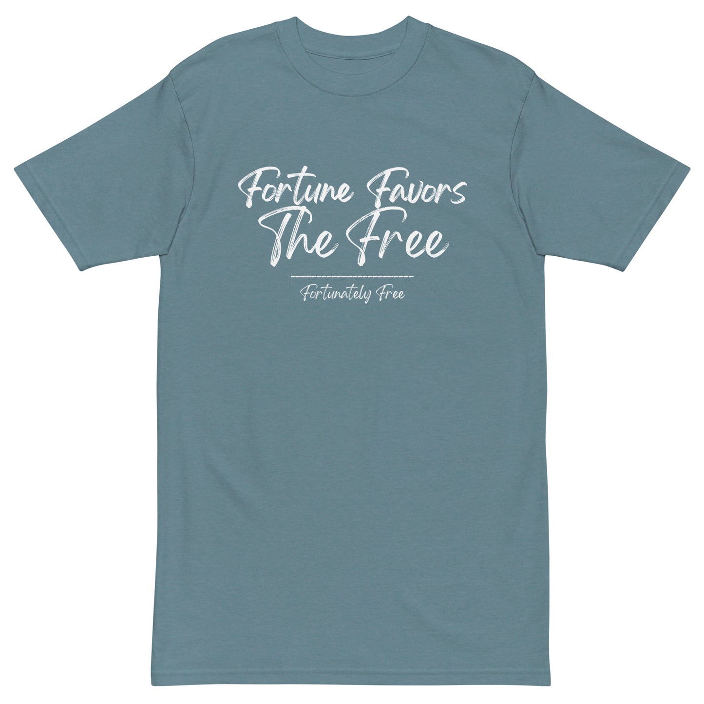 MENS FORTUNE FAVOR THE FREE TEE