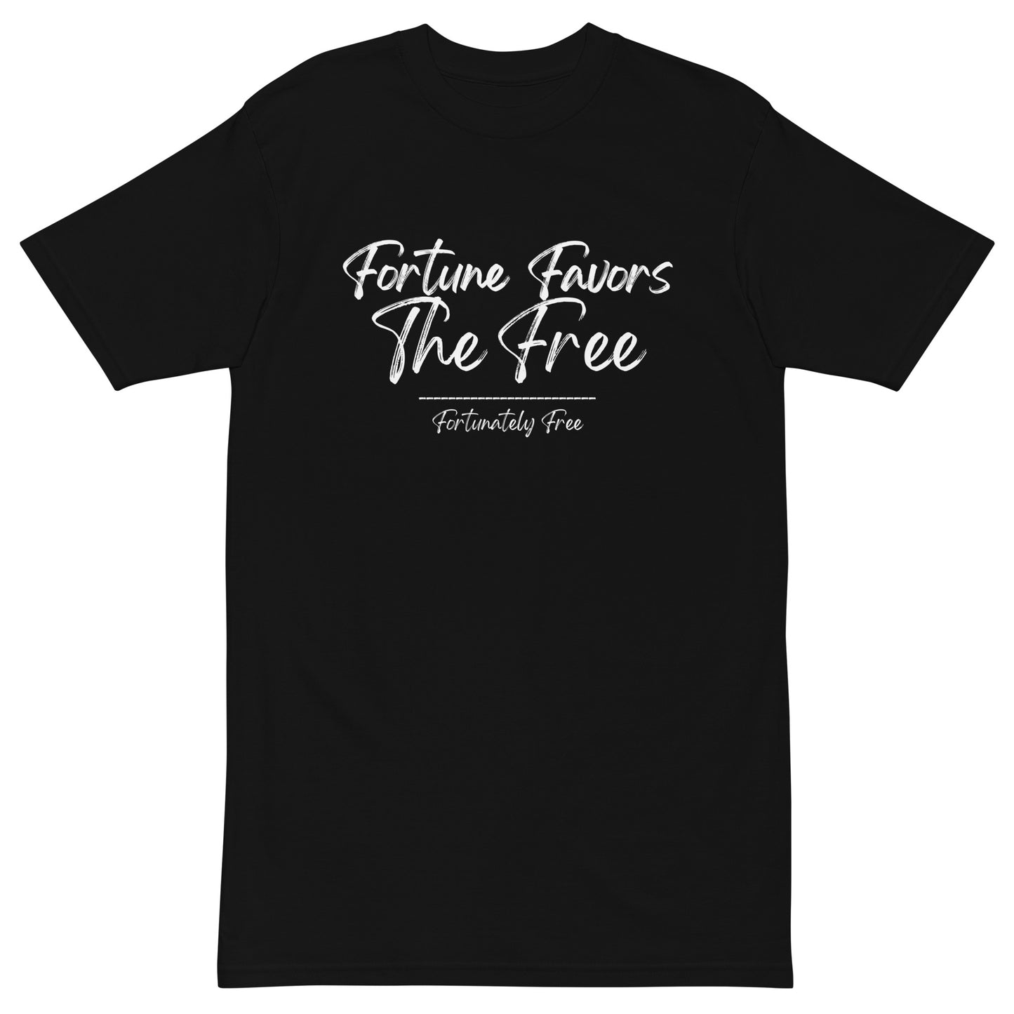 MENS FORTUNE FAVOR THE FREE TEE