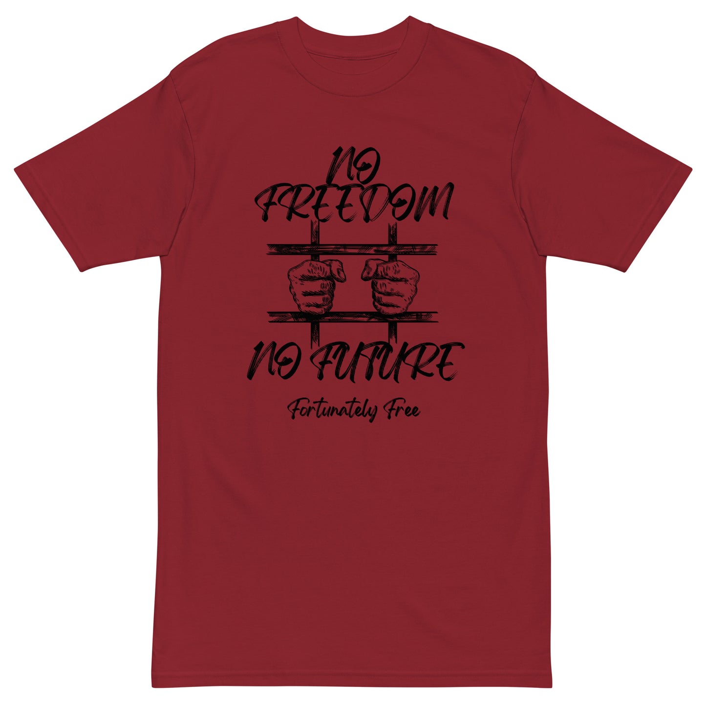 MENS NO FREEDOM NO FUTURE TEE