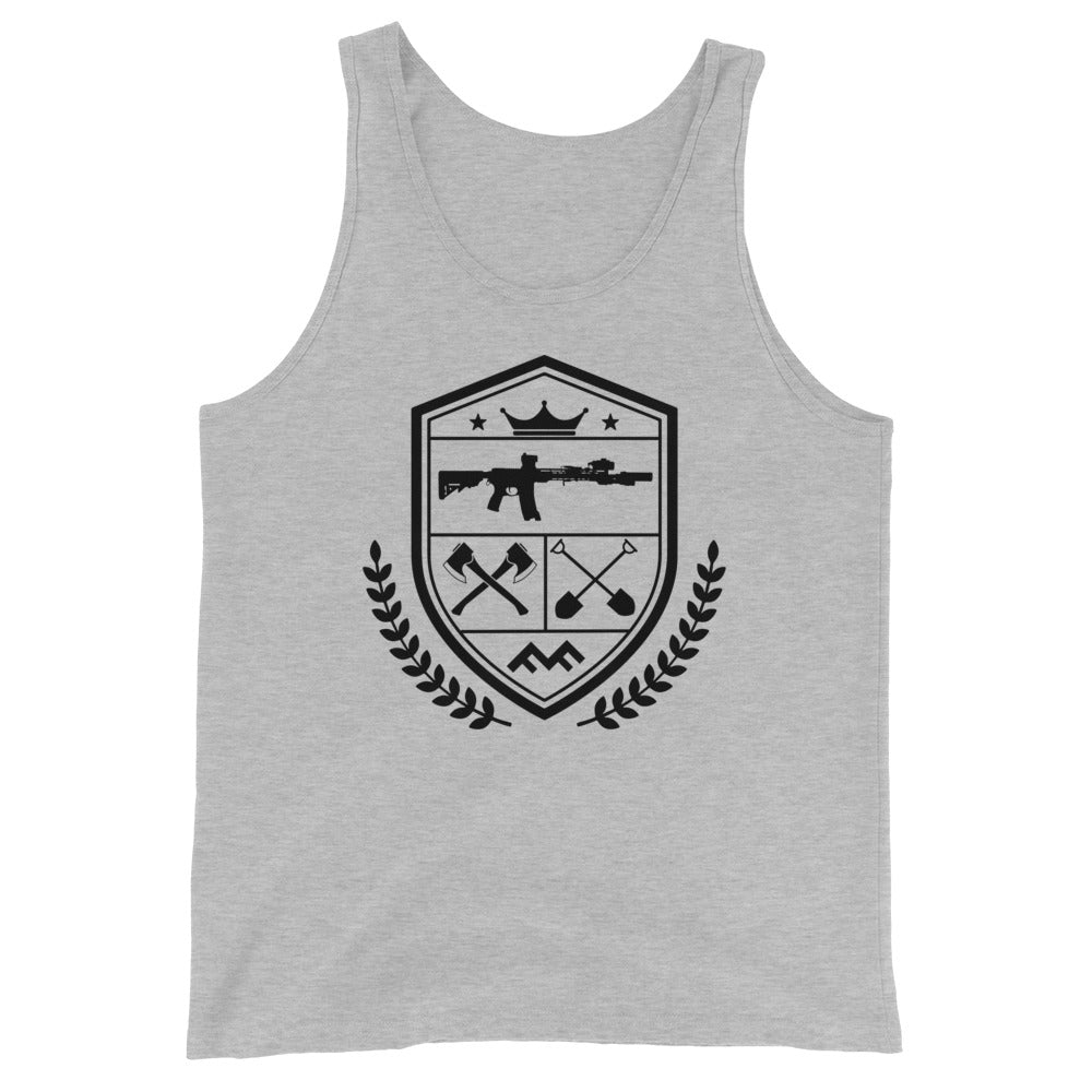 MENS COAT OF ARMS TANK