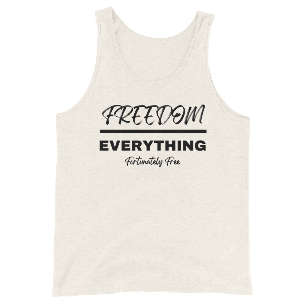 MENS FREEDOM OVER EVERYTHING TANK