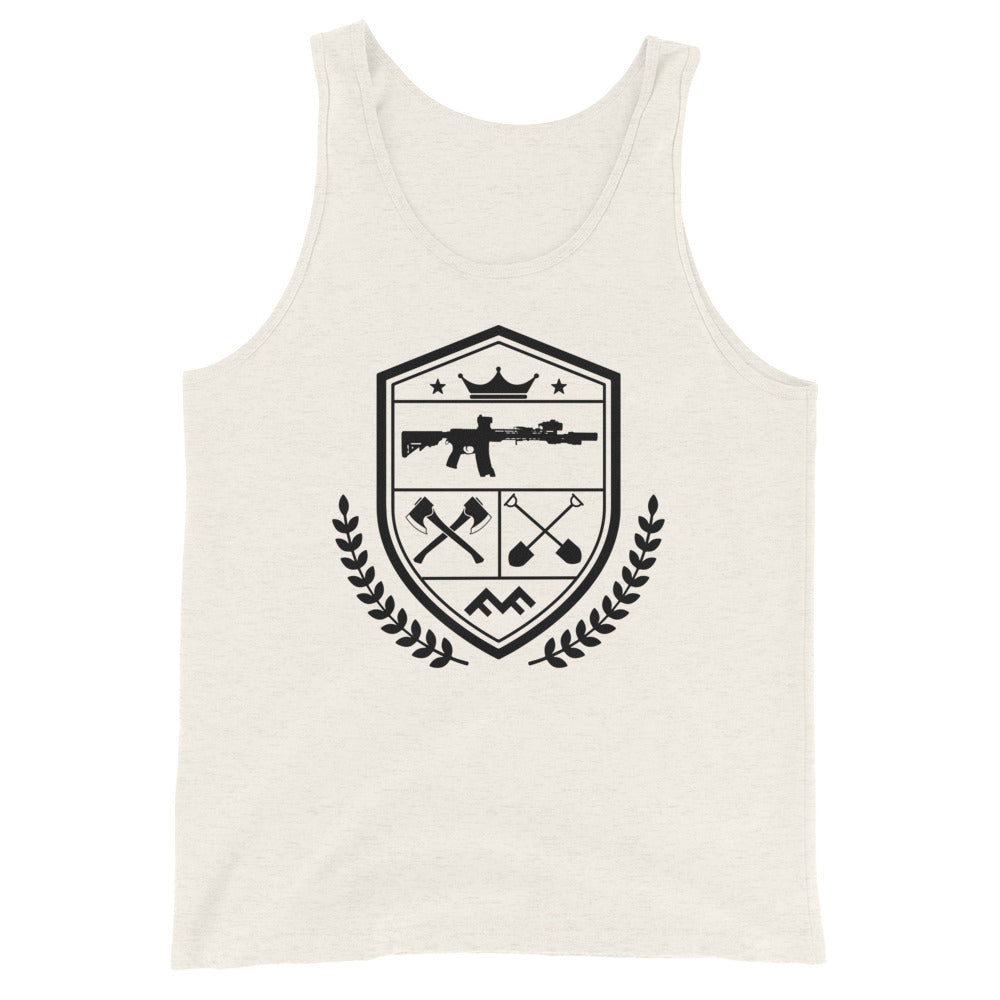 MENS COAT OF ARMS TANK