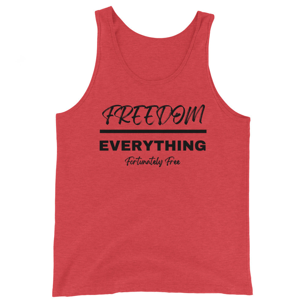 MENS FREEDOM OVER EVERYTHING TANK