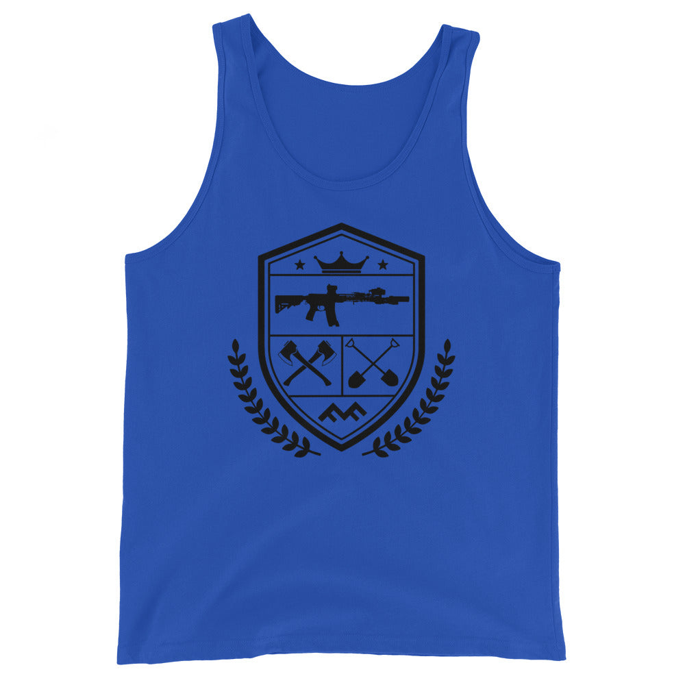 MENS COAT OF ARMS TANK