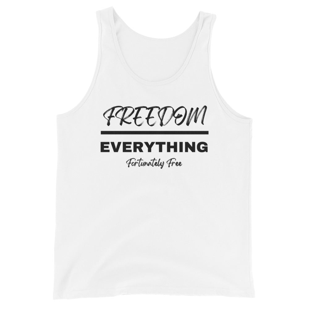 MENS FREEDOM OVER EVERYTHING TANK