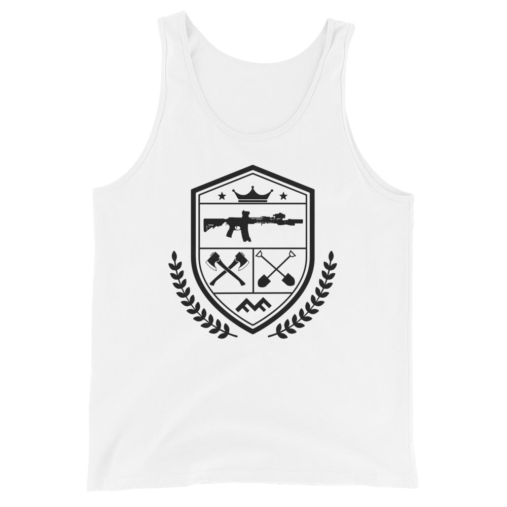 MENS COAT OF ARMS TANK