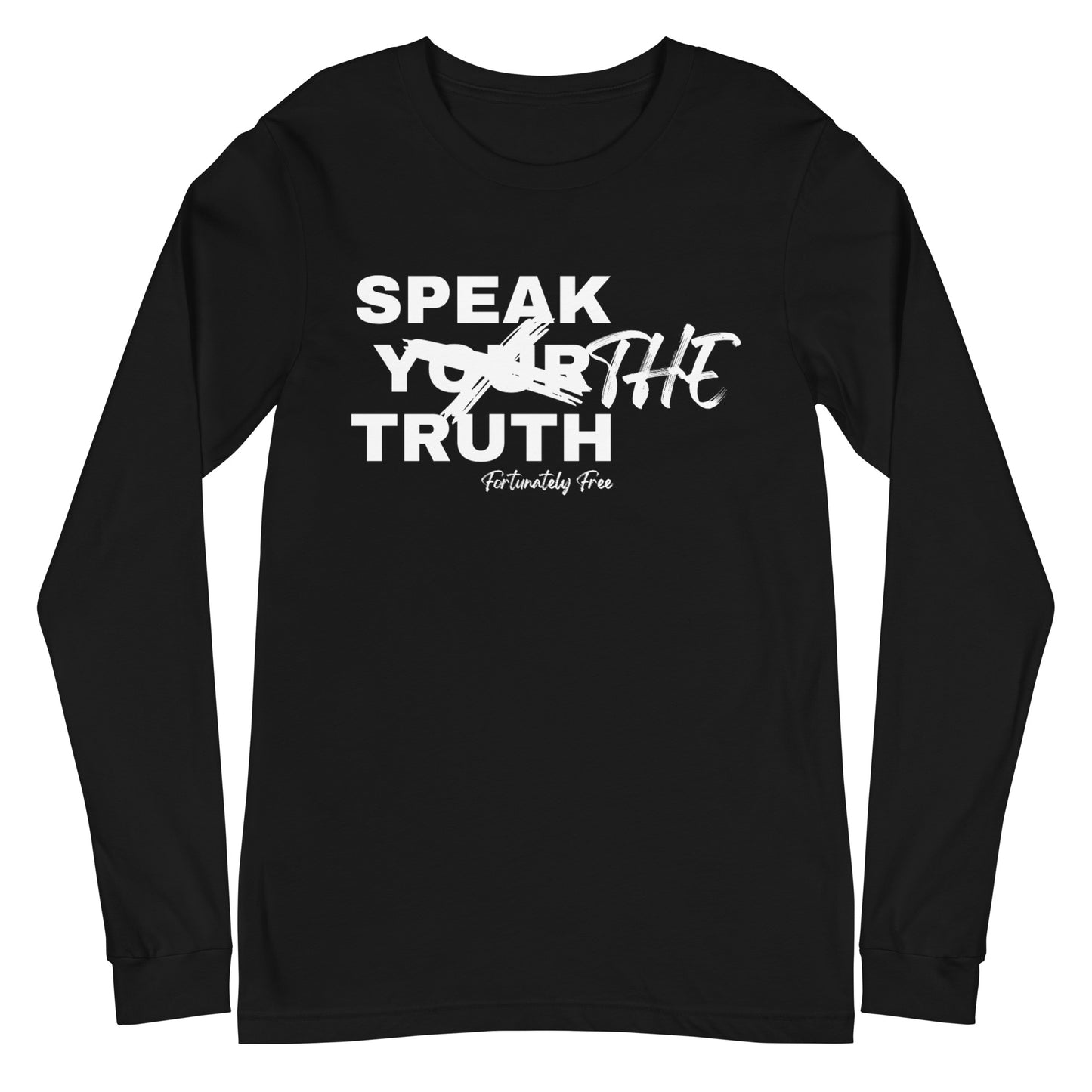 MENS SPEAK THE TRUTH LONG SLEEVE