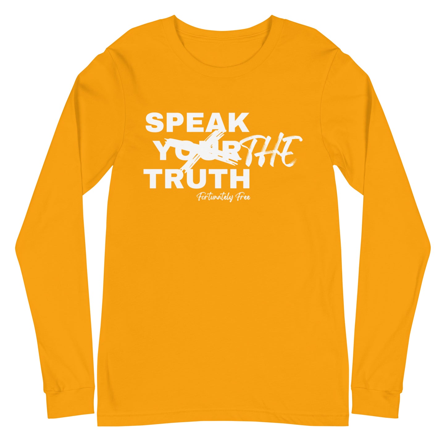 MENS SPEAK THE TRUTH LONG SLEEVE