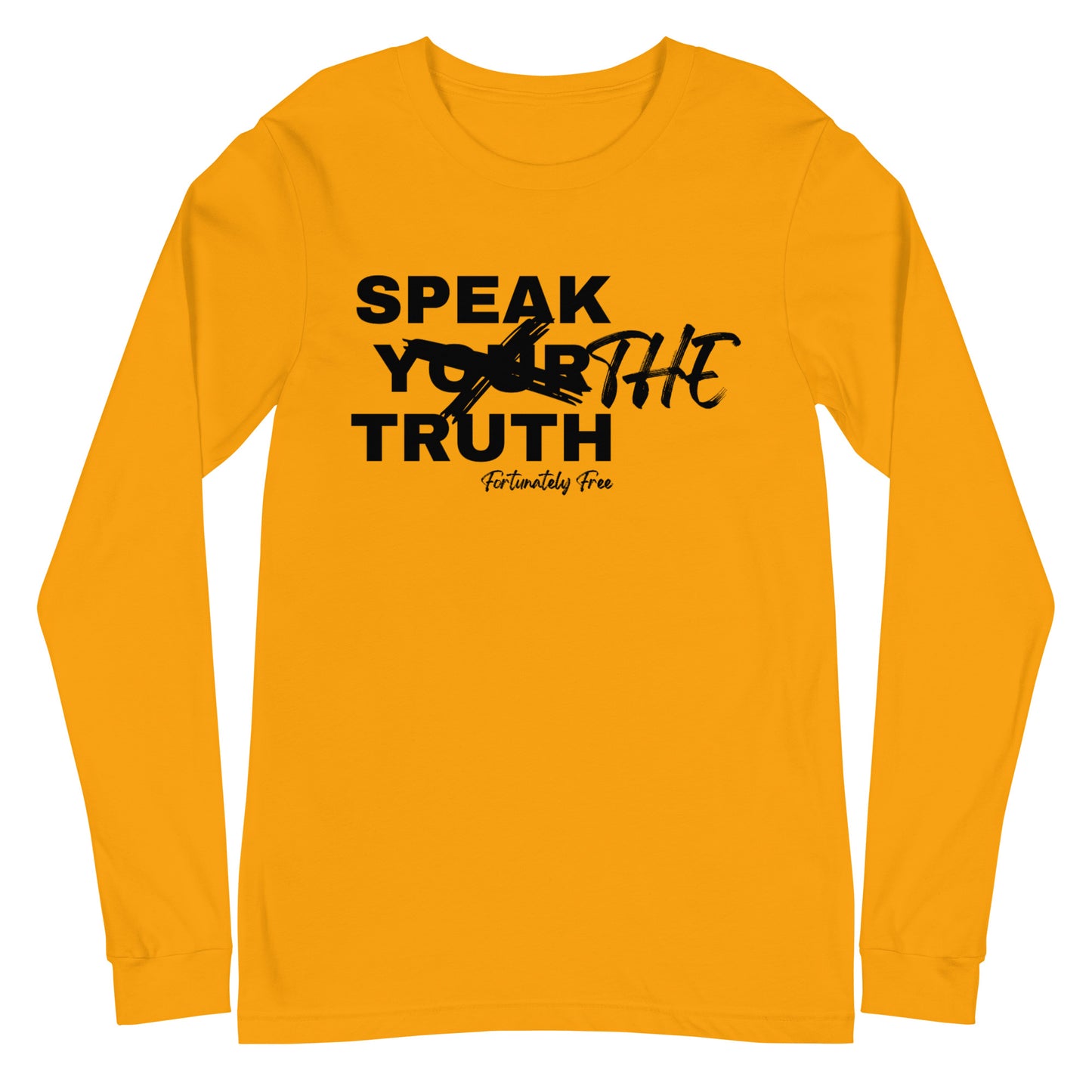 MENS SPEAK THE TRUTH LONG SLEEVE