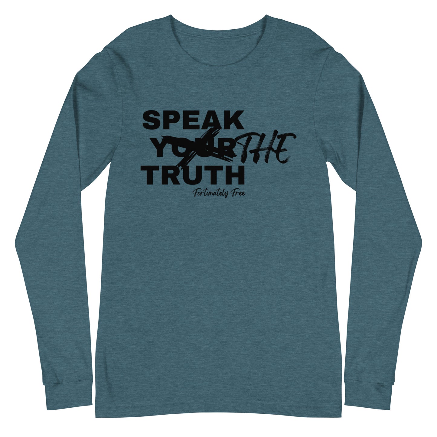 MENS SPEAK THE TRUTH LONG SLEEVE