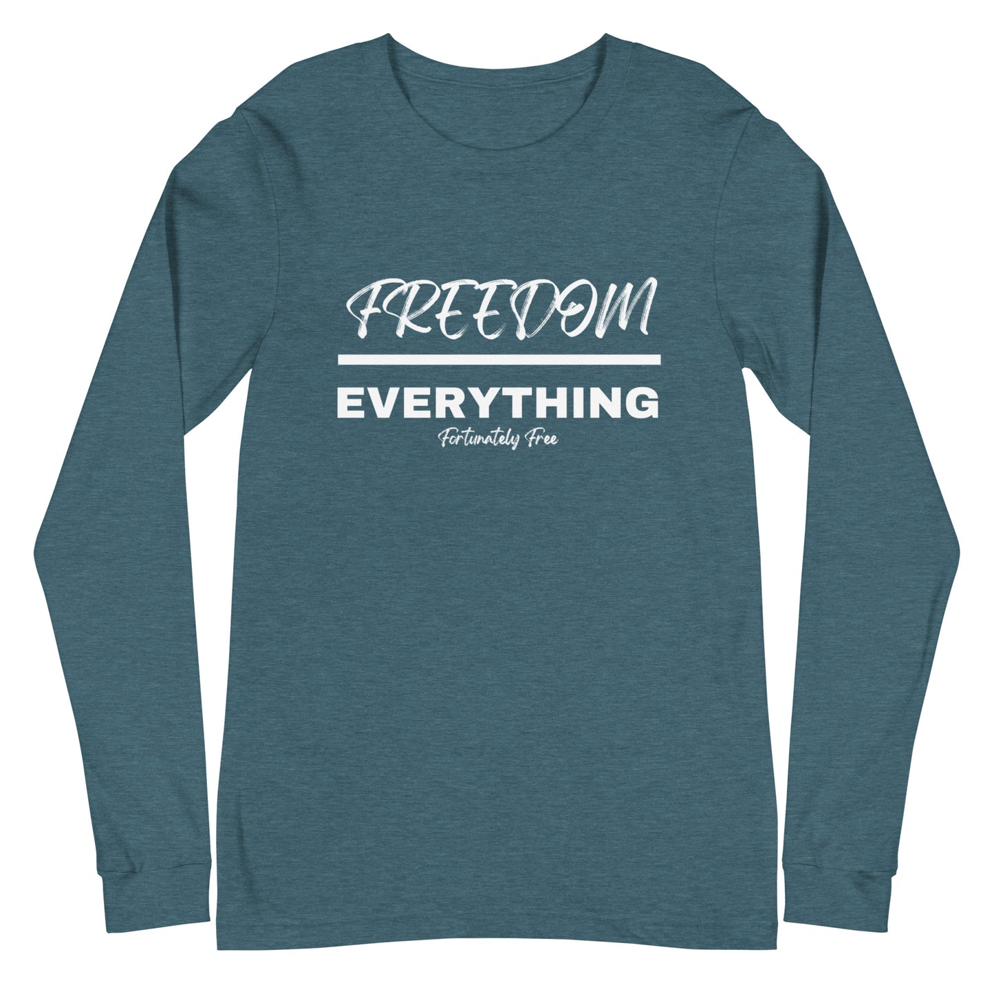 MENS FREEDOM OVER EVERYTHING LONG SLEEVE