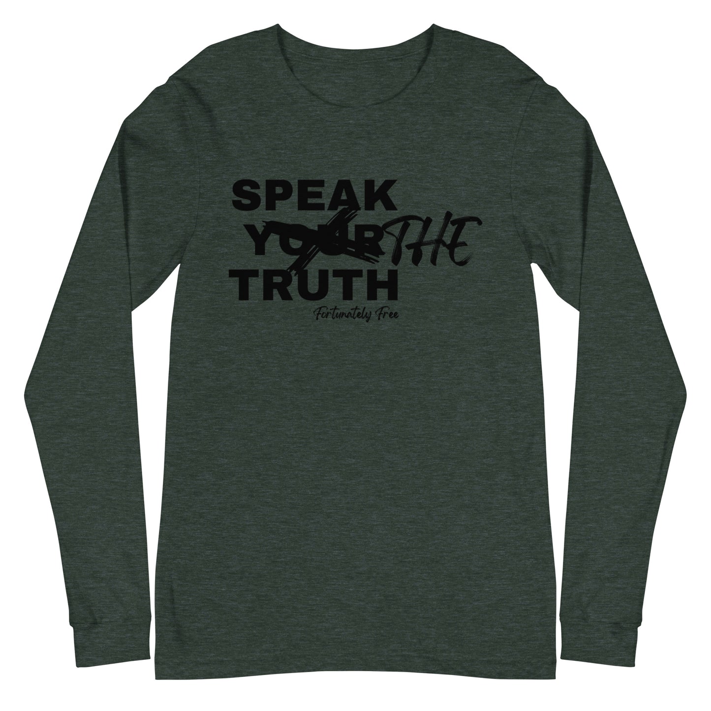 MENS SPEAK THE TRUTH LONG SLEEVE