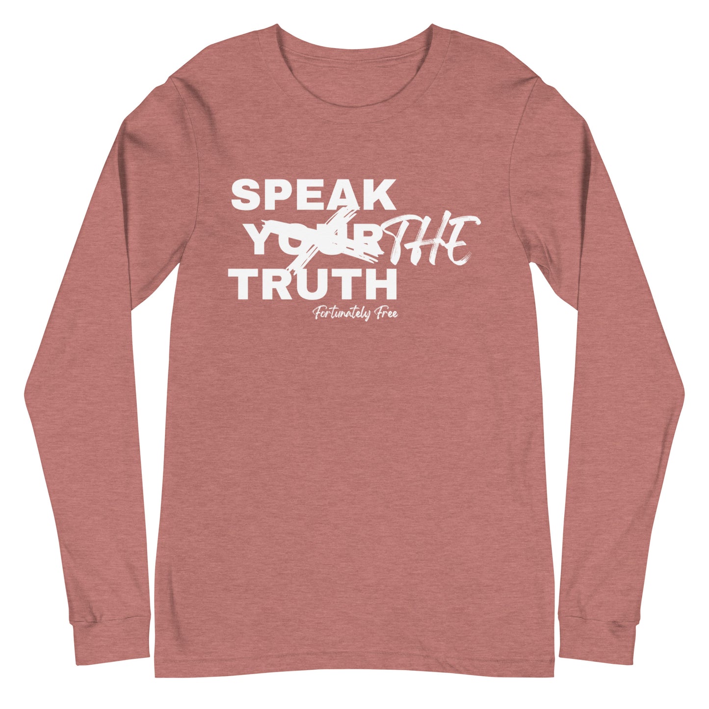 MENS SPEAK THE TRUTH LONG SLEEVE