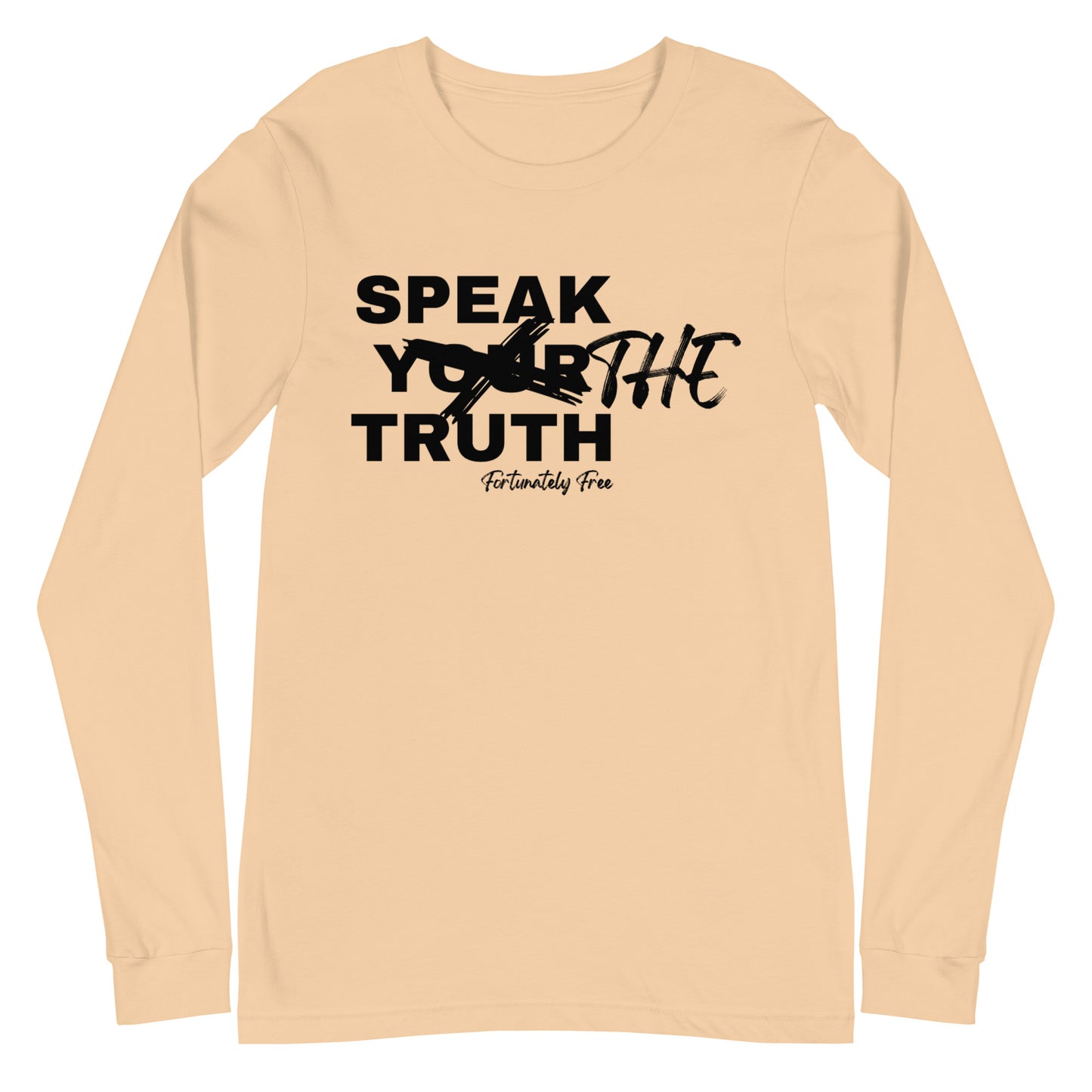 MENS SPEAK THE TRUTH LONG SLEEVE