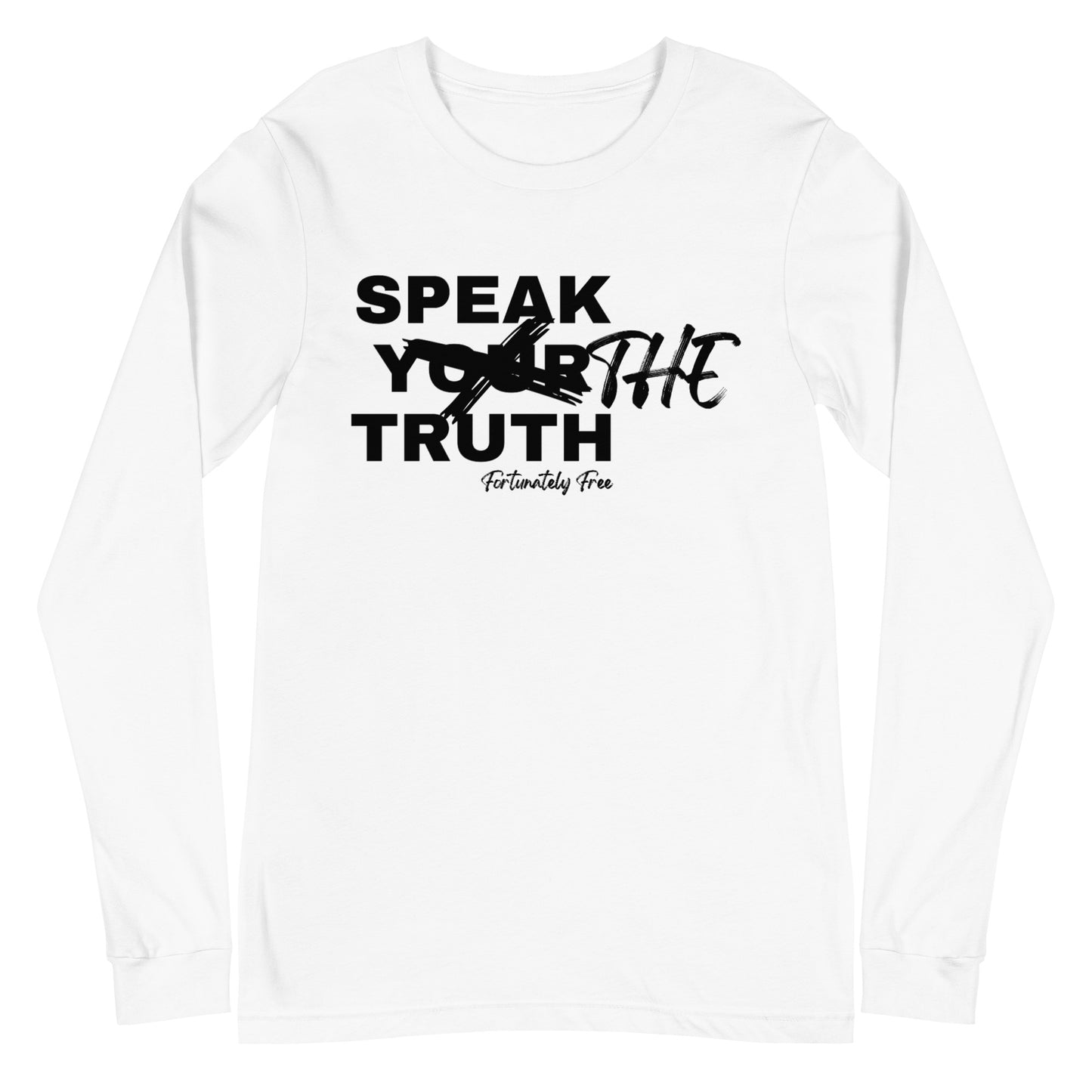 MENS SPEAK THE TRUTH LONG SLEEVE