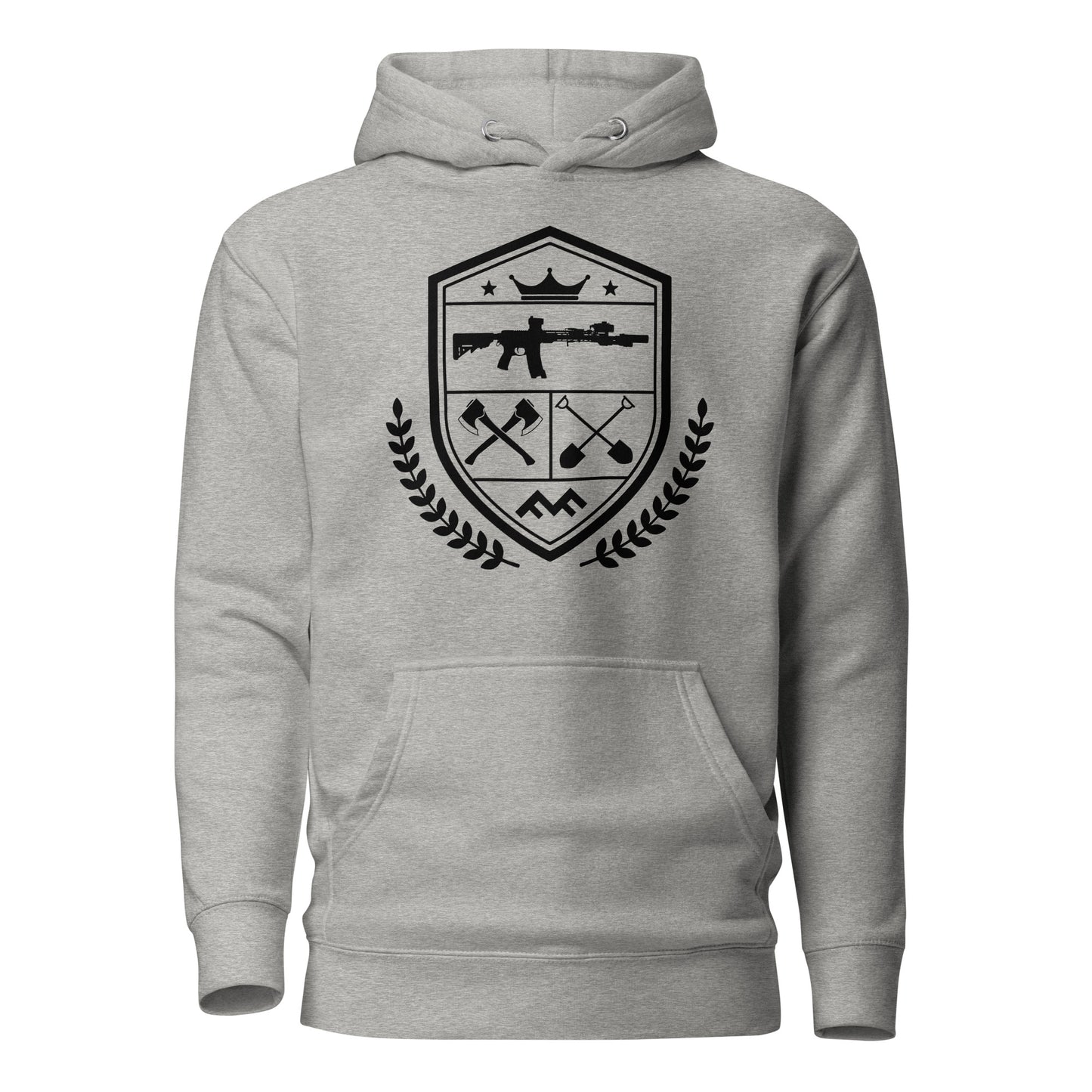 MENS COAT OF ARMS HOODIE