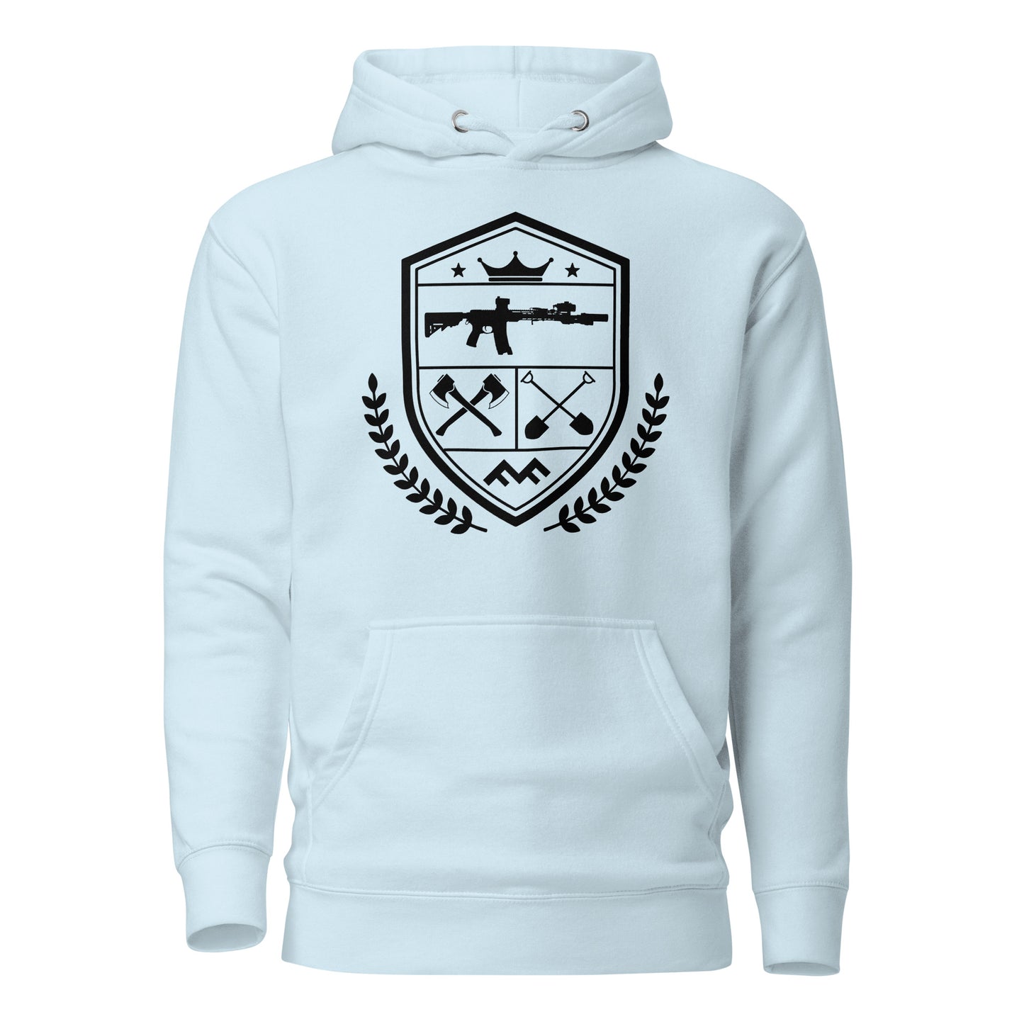 MENS COAT OF ARMS HOODIE