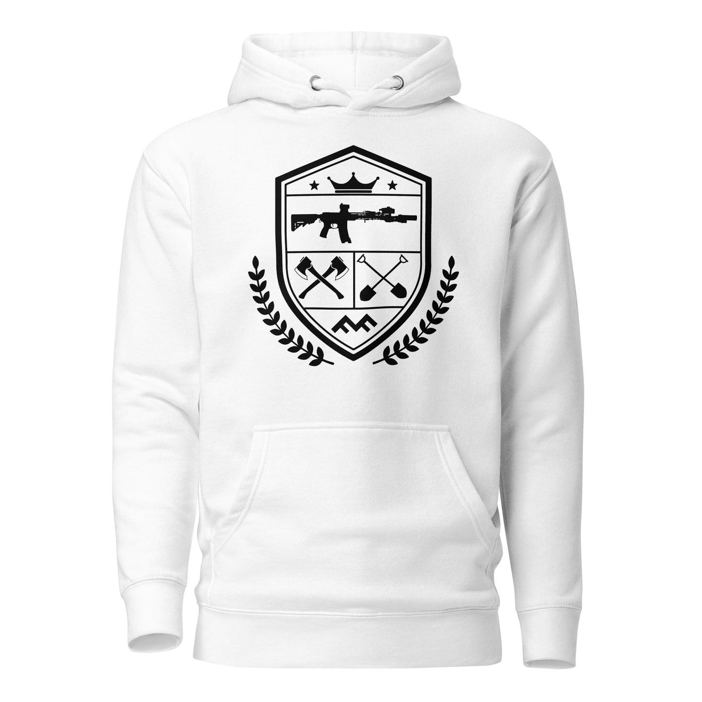 MENS COAT OF ARMS HOODIE