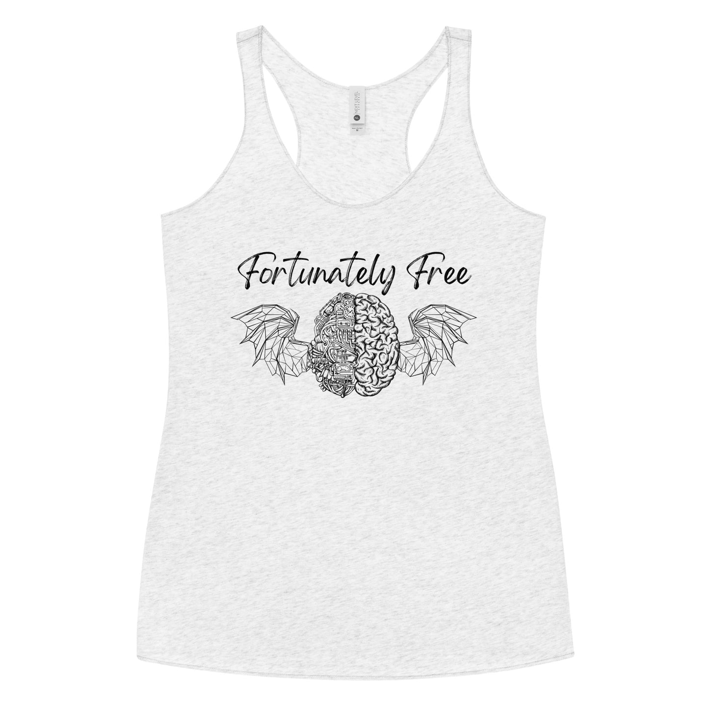 WOMENS FREEDOM MACHINE RACERBACK TANK