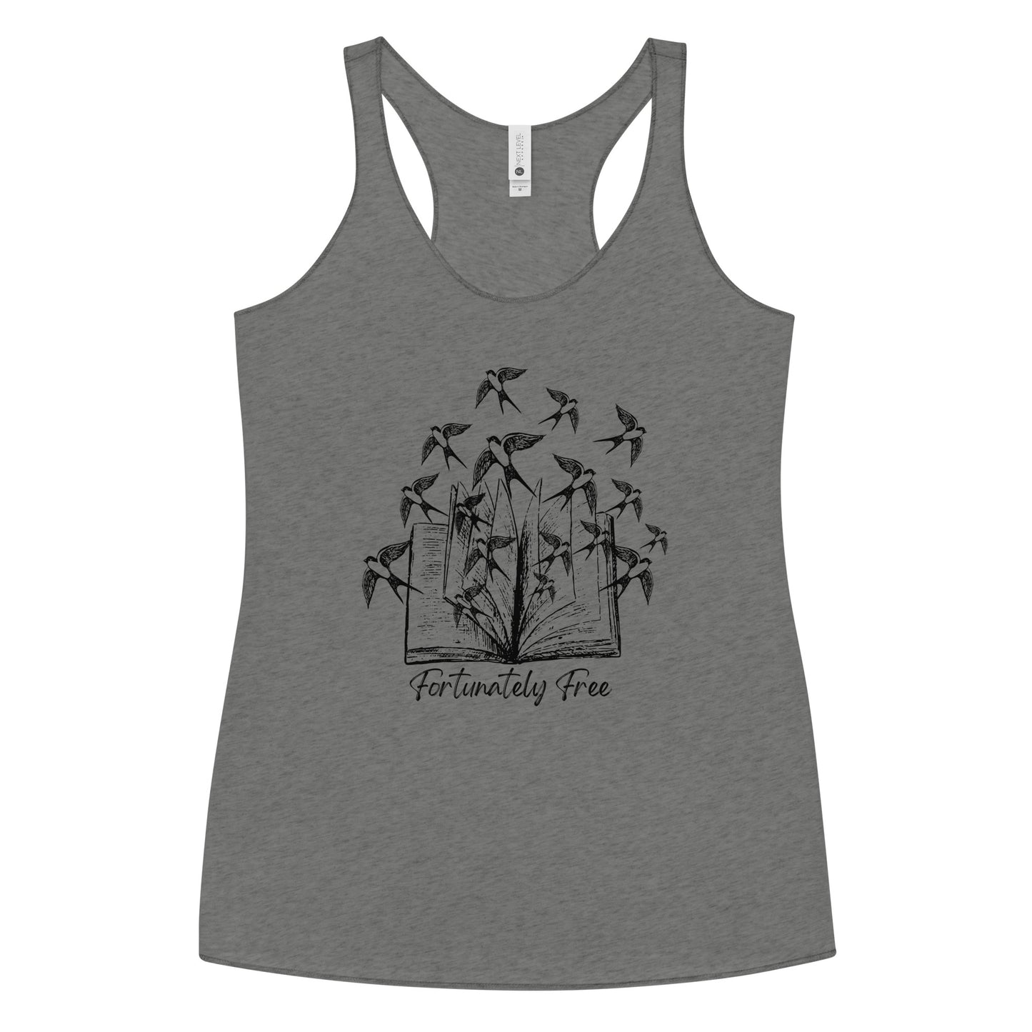 WOMENS KNOWLEDGE IS FREEDOM RACERBACK TANK