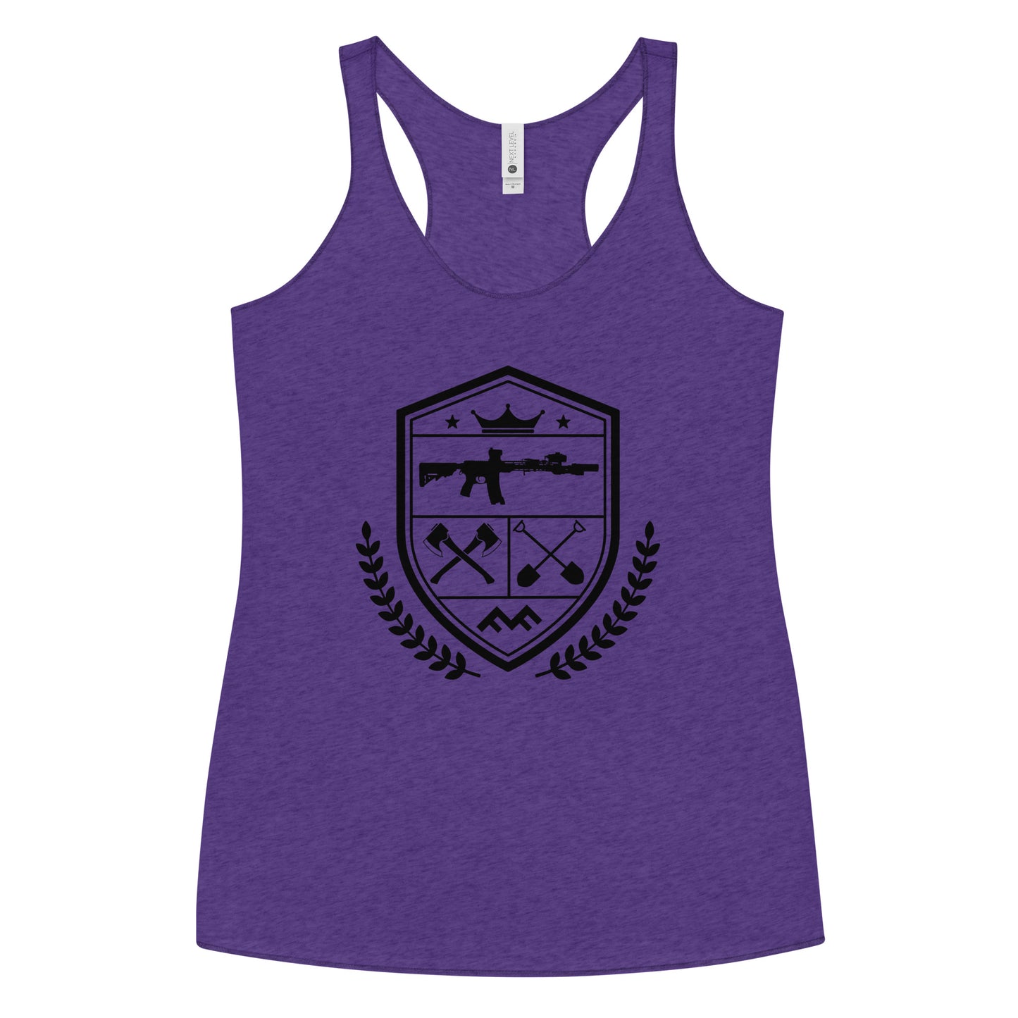 WOMENS COAT OF ARMS RACERBACK TANK