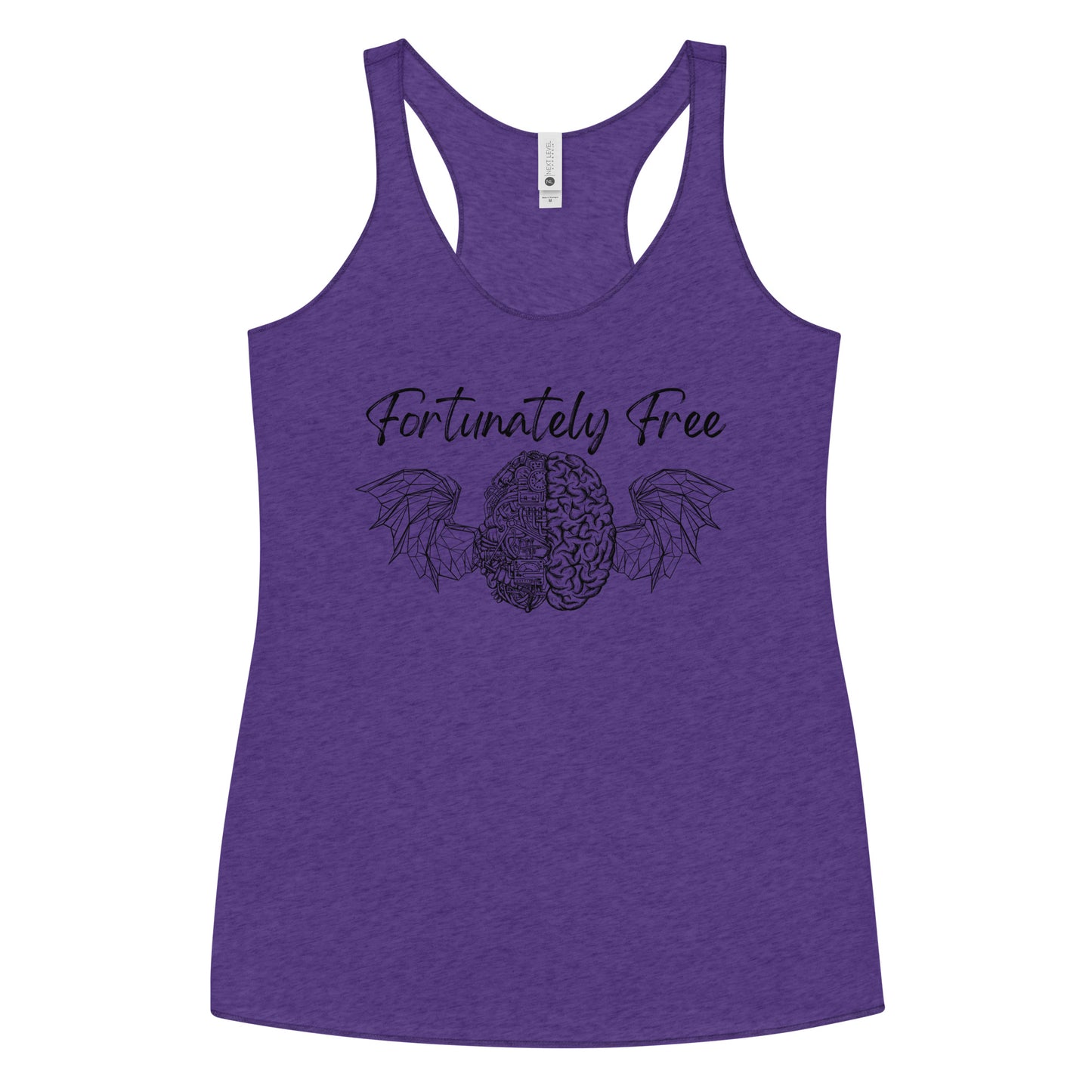 WOMENS FREEDOM MACHINE RACERBACK TANK